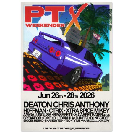 PT WEEKENDER 2026 Classic Semi-Glossy Paper Poster A2 (42 x 59.4 cm)